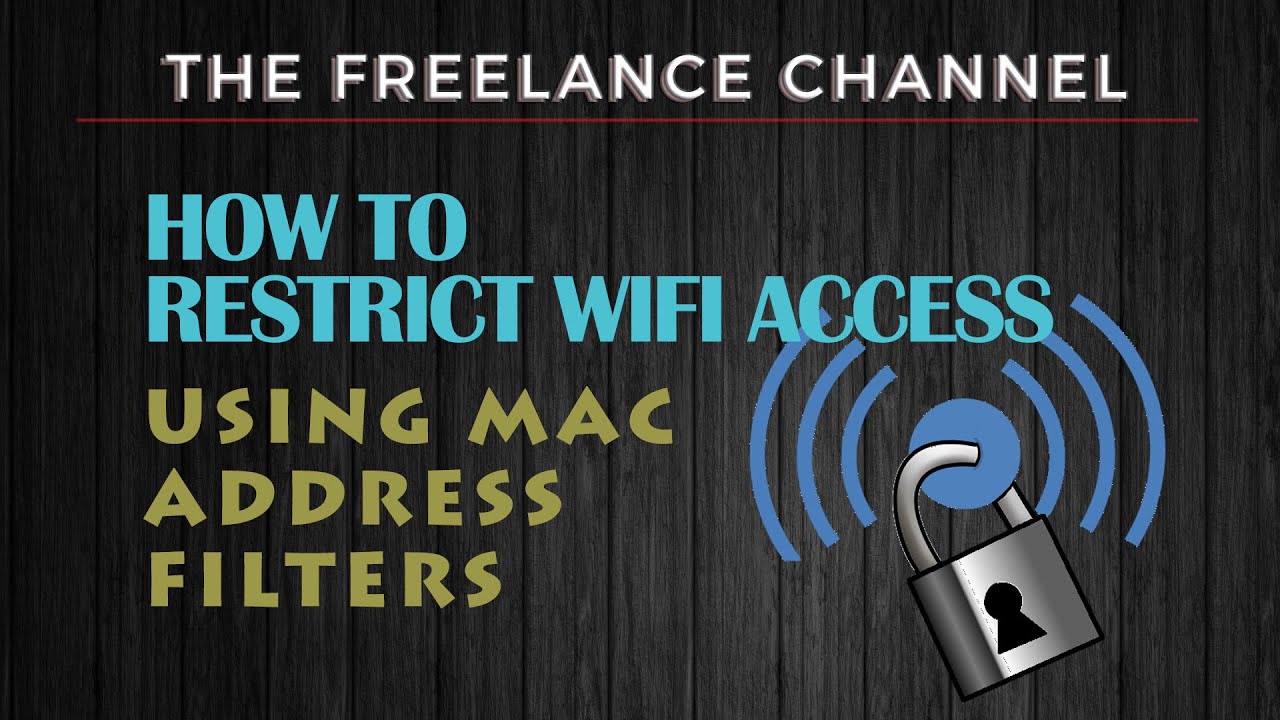 Как настроить доступ Wi-Fi с помощью фильтров MAC-адресов