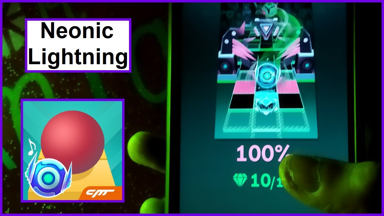 Neon with Changing Lights | Rolling Sky Level 25 (v1.7.3)