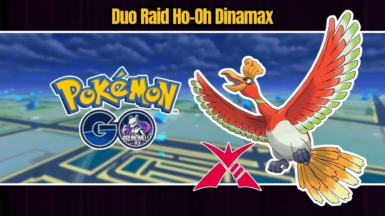 HO-OH DINAMAX Duo Raid no POKÉMON GO