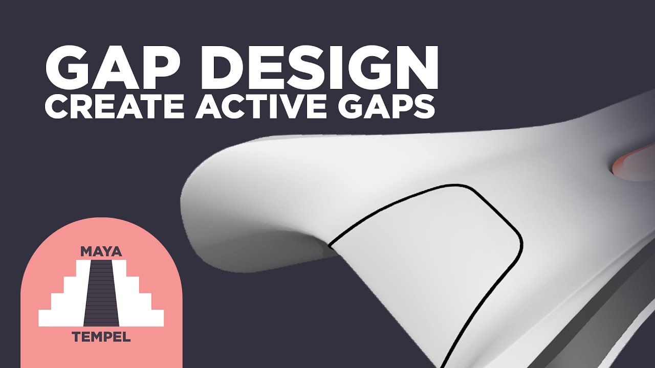 Autodesk Maya -GAP Design - Create active gaps