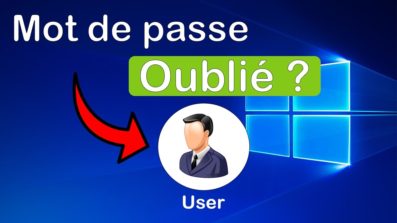 💯Comment r&eacute;initialiser / Reset le mot de passe Windows 10/11 (Utilman)