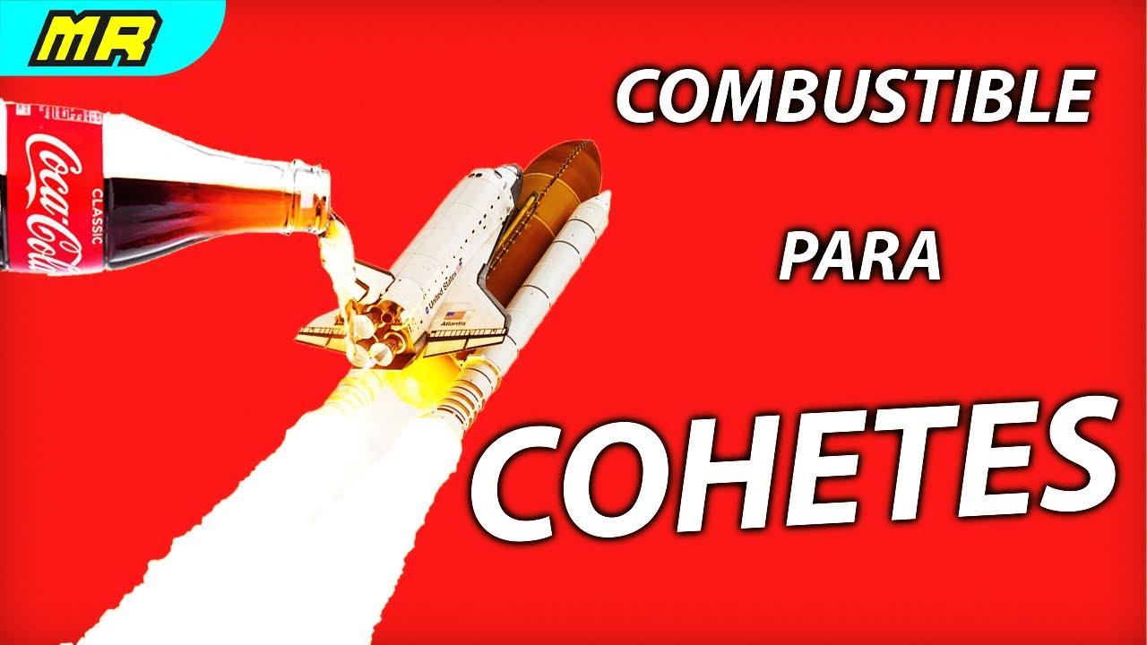 Experimeto:  🧪Propelente para COHETES con COCACOLA🤩 🚀