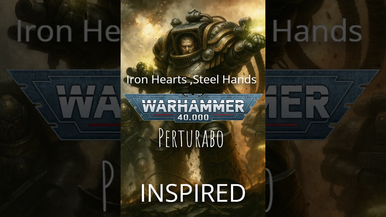 Iron Hearts and Steel Hands| Warhammer 40k | Perturabo