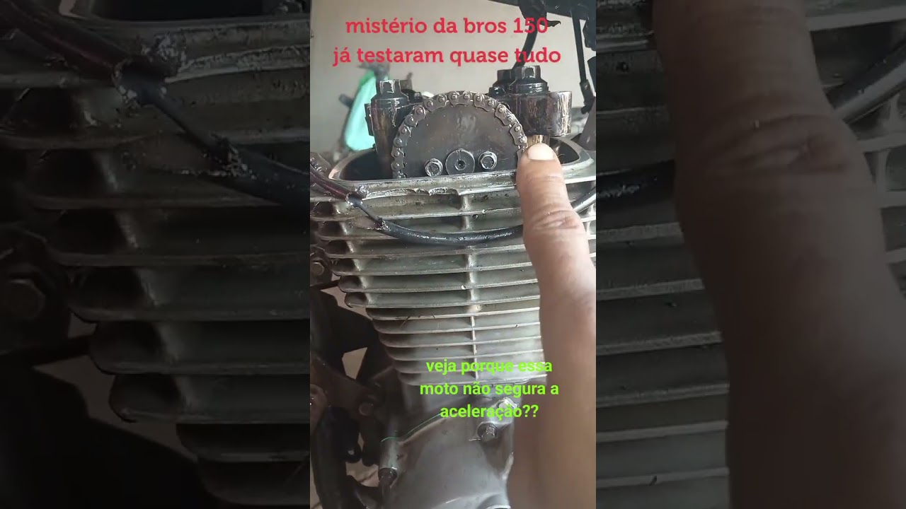 Porque essa moto não segura a aceleração??.   (Veja essa dica)