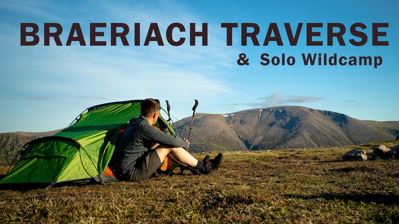 Solo Wildcamping deep in the Cairngorm Mountains, Scotland