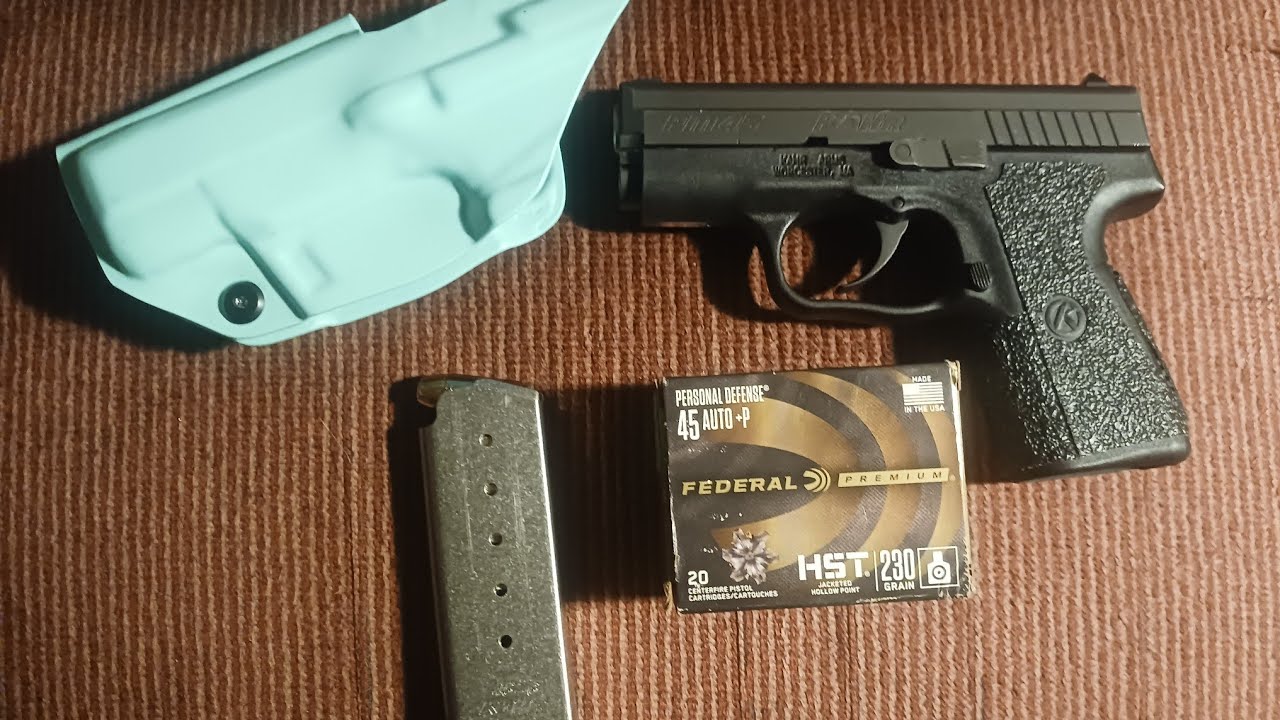 Kahr pm45 range report