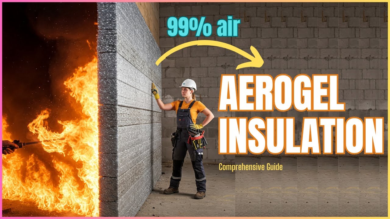 Aerogel: The Future of Super Insulation! 99% Air, Stronger Than Steel!