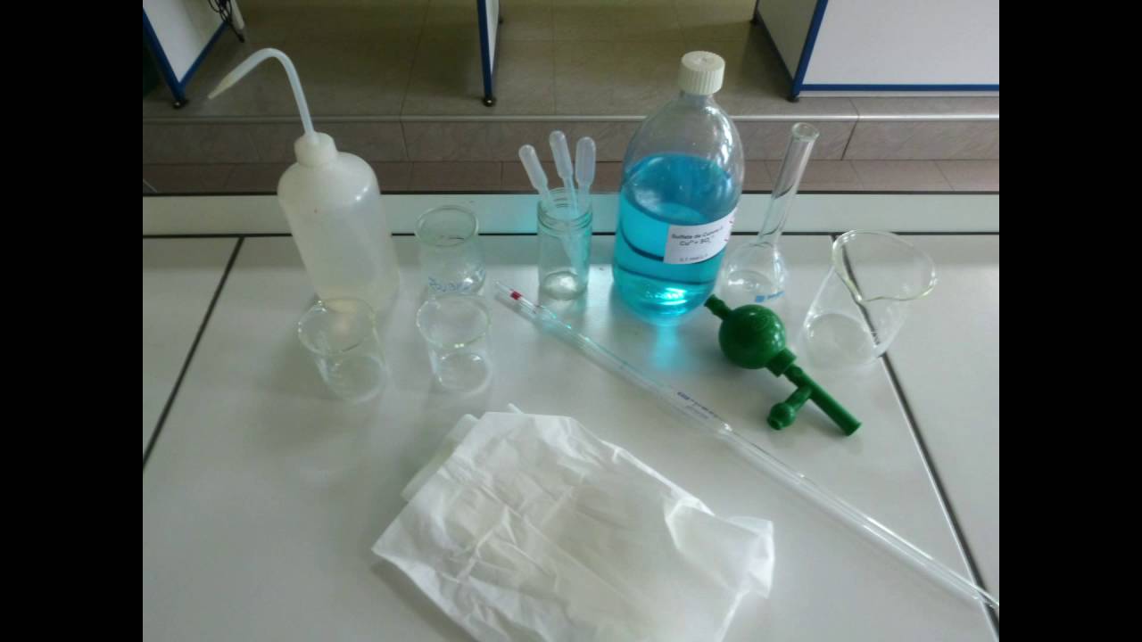 Préparation d'une solution titrée par dilution d'une solution mère