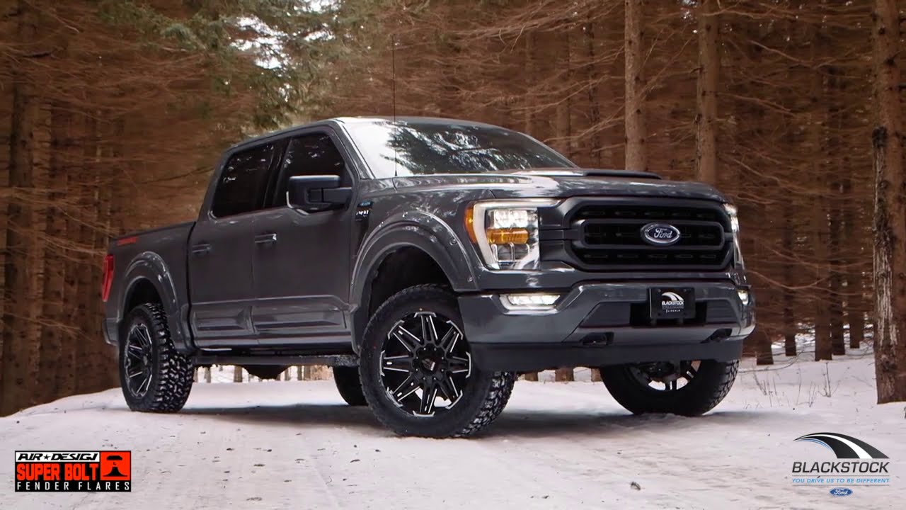 Super Bolt Fender Flares for 2021 F-150. Game Changer!