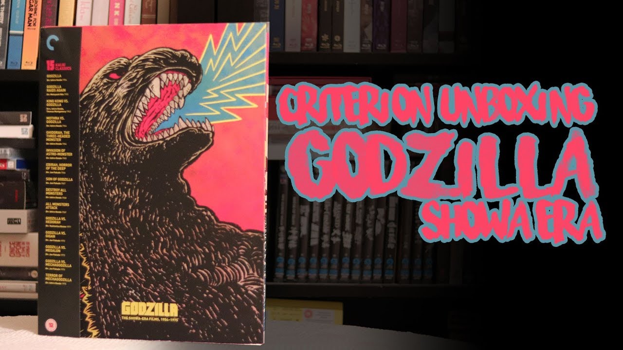 Criterion Unboxing - Godzilla Showa-era Boxset