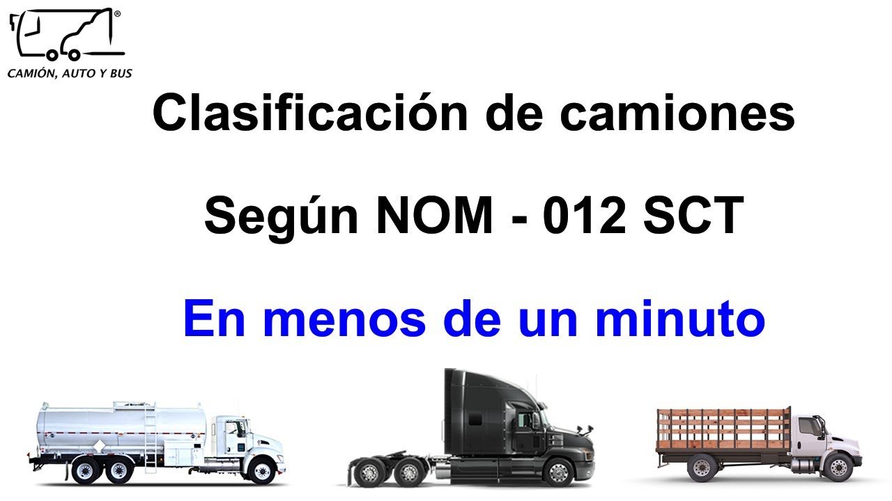 Clasificaci&oacute;n de camiones | En menos de 1 minuto