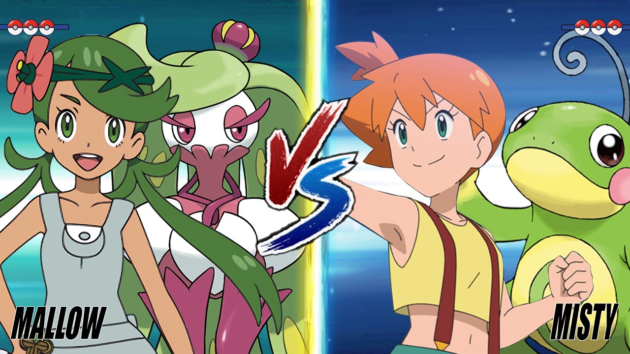 Pok&eacute;mon Battle: Mallow Vs Misty