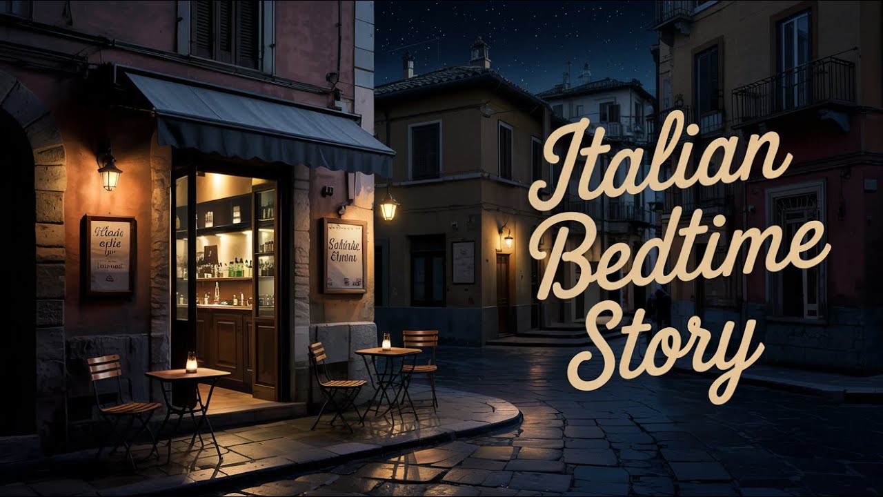 Italian Bedtime Story — A Quiet Italian Bar After Closing Time