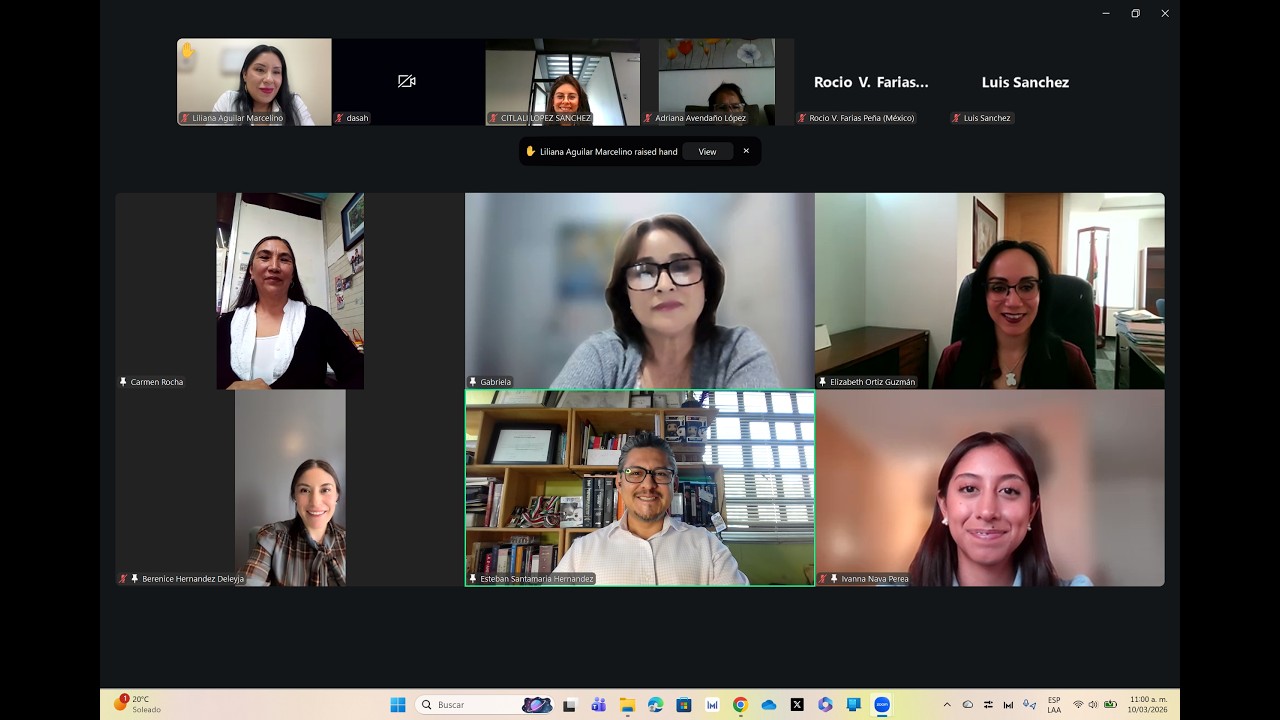Conversatorio “mujeres en la propiedad intelectual: mexicanas obtentoras”.