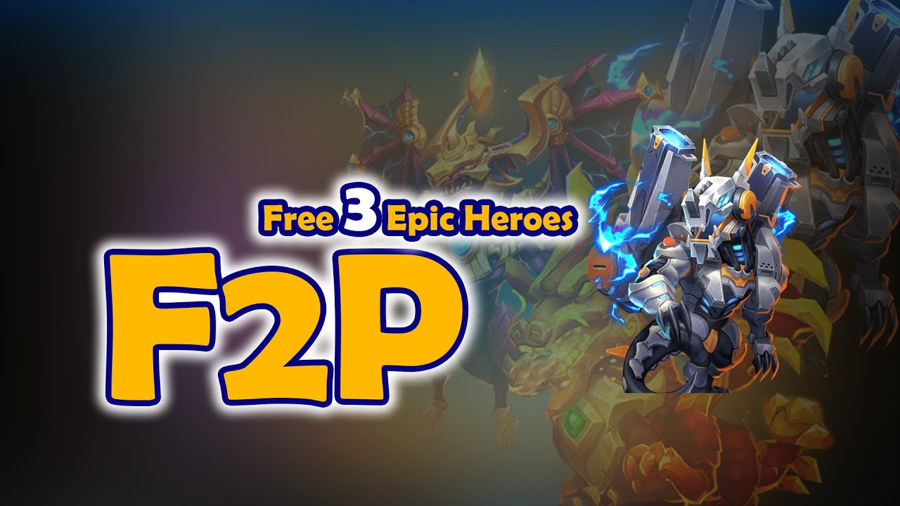 I got 3 Epic heroes for free | F2p happy again