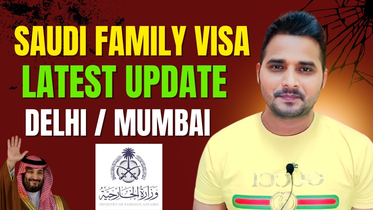 Latest Updates on Saudi Family Visit Visa 2026 for Indians |