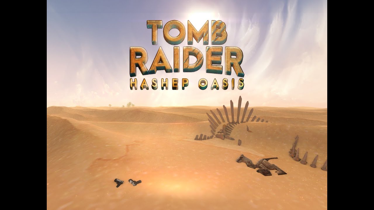 Tomb Raider Custom level | Hashep Oasis by Gecko (Portrait)