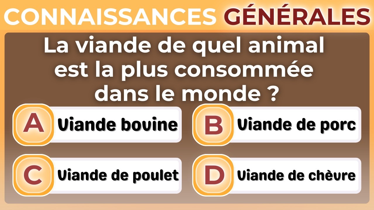 VOTRE MÉMOIRE EST-ELLE ASSEZ SOLIDE POUR ATTEINDRE 5 SUR 20 ?