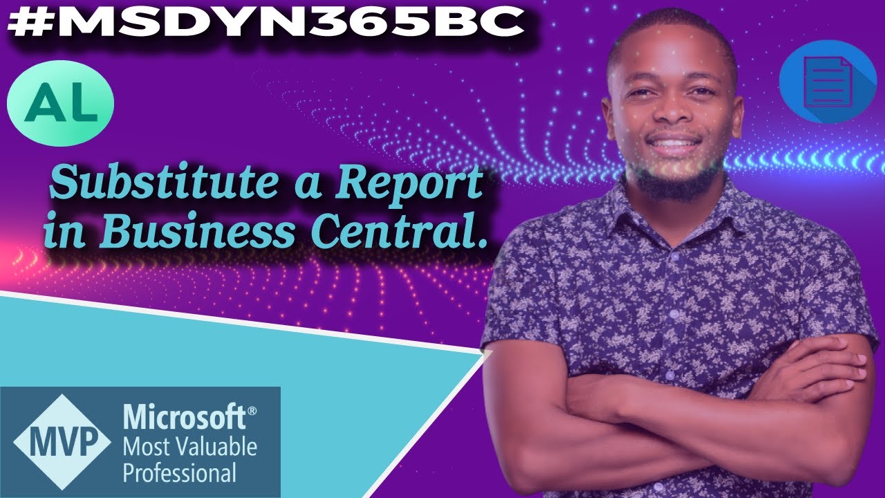 Substitute a report in Business Central AL programming.