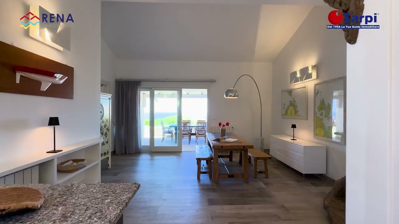 Bellissima villa con splendida vista mare – Rena Majore