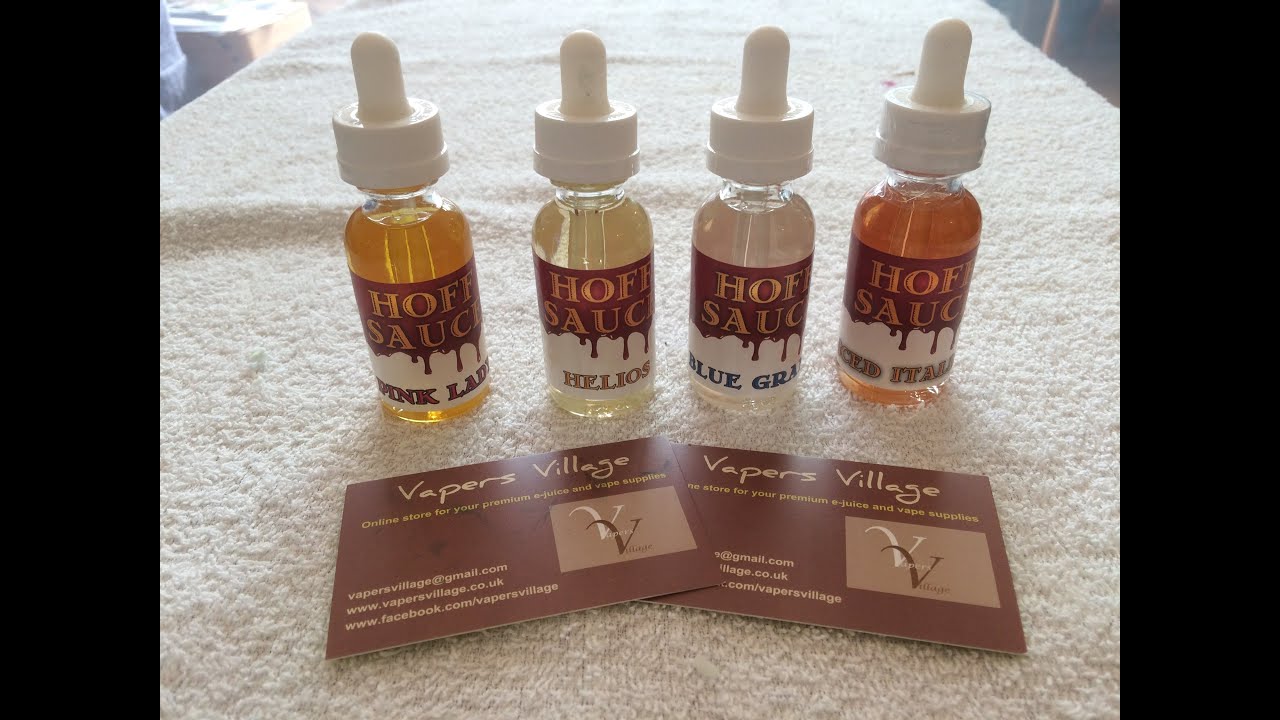 VapeMail Hoff Sauce E Juice Courtesy of Vapper's Village