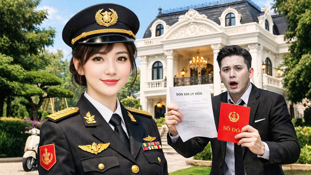 Vừa Đóng Dấu Ly Hôn Tay Trắng – Kẻ Phản Bội Chết Lặng Người Khi Nhìn Nữ Sĩ Quan Mặc Lễ Phục.