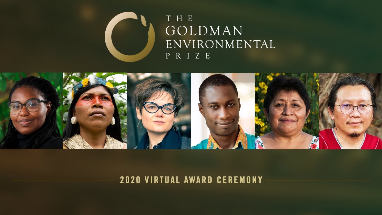 2020 Goldman Environmental Prize Virtual Award Ceremony