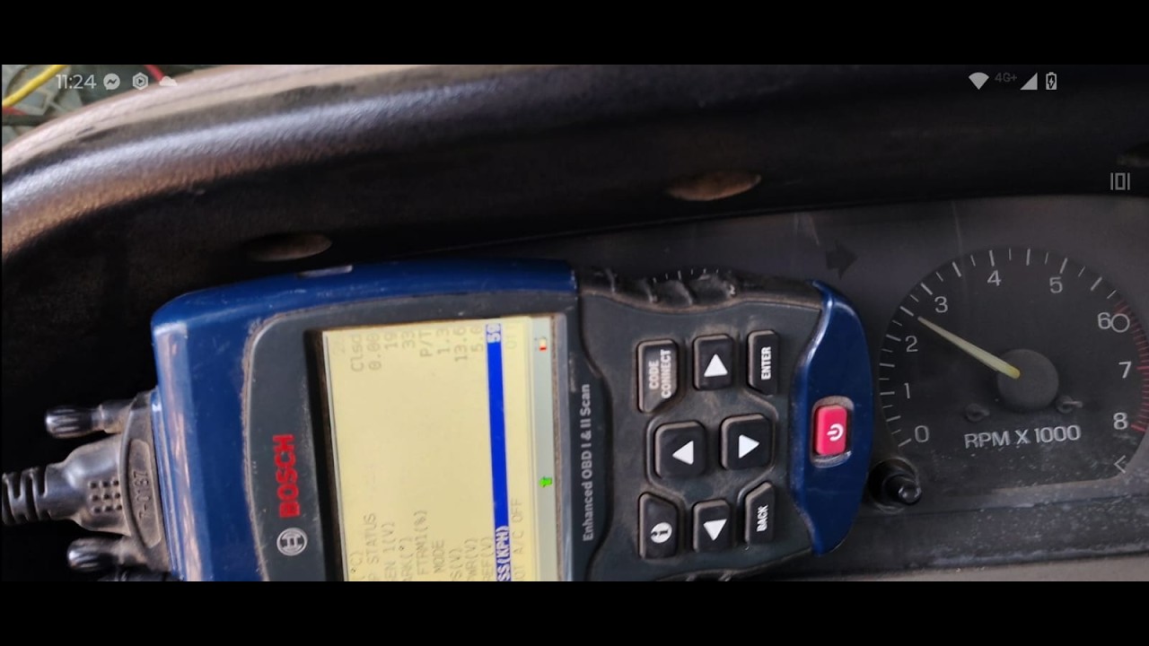 Ford Escord OBD1 falla en la Transmisión. 