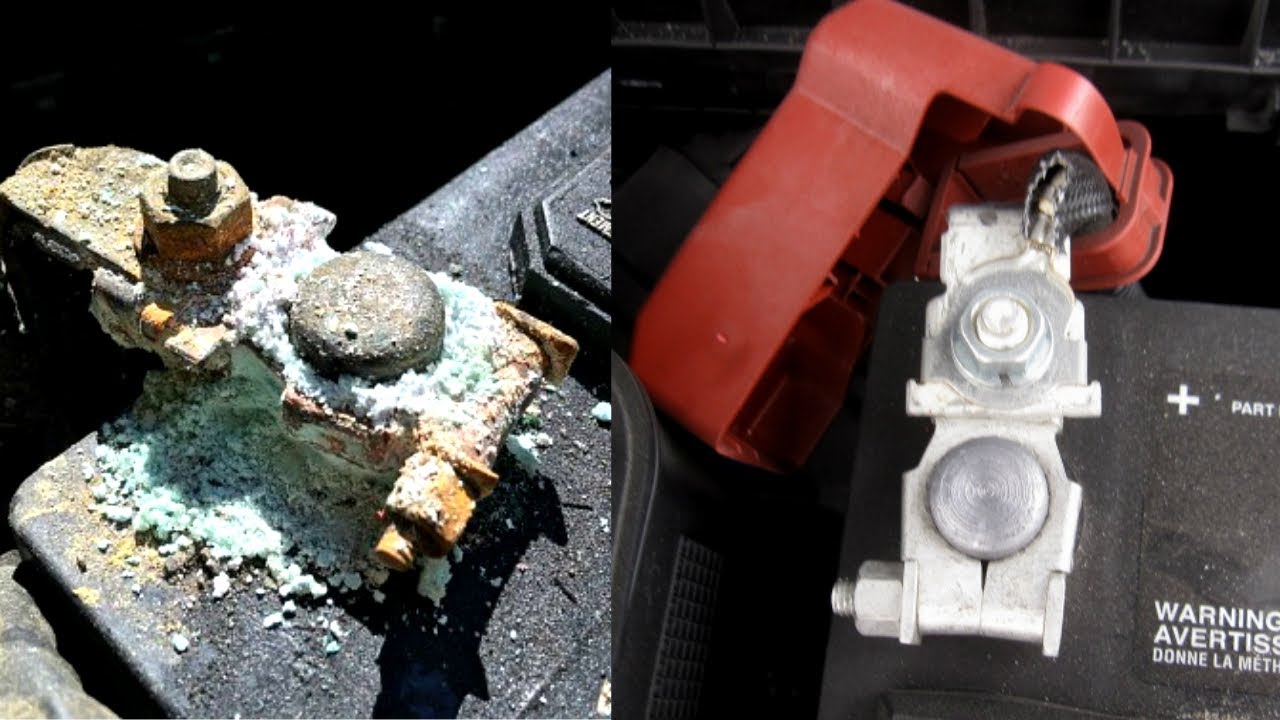 Como limpiar terminales de bateria de carro