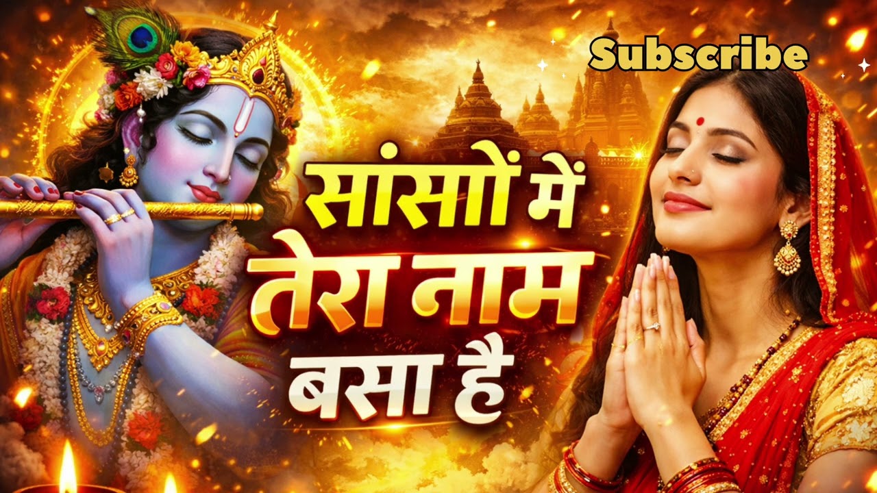 सांसों में तेरा नाम। Saso Me Tera Naam. #song #bhaktisong #music 
