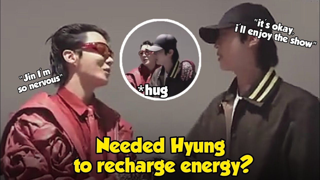 Surprise Jhope secretly, Jin complains to Jhope about this when Visiting the Backstage?