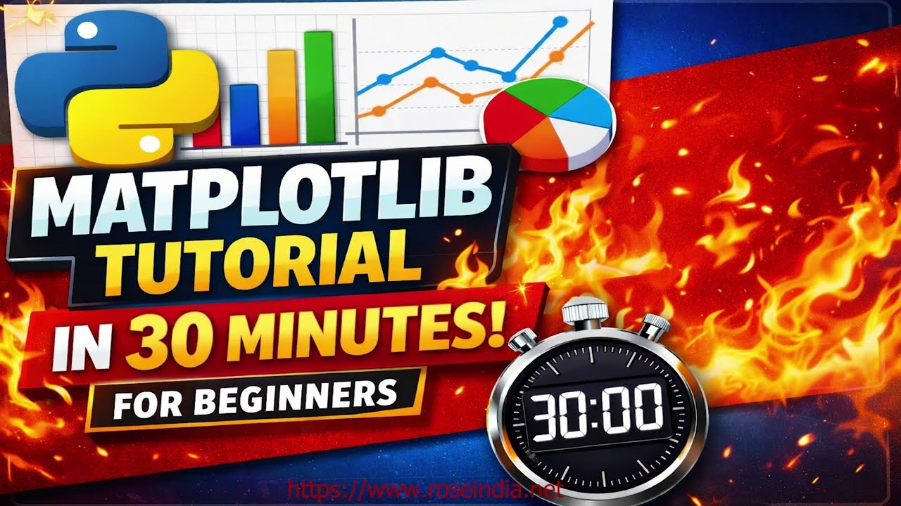 Урок по Matplotlib за 30 минут 🔥 | Визуализация данных на Python для начинающих