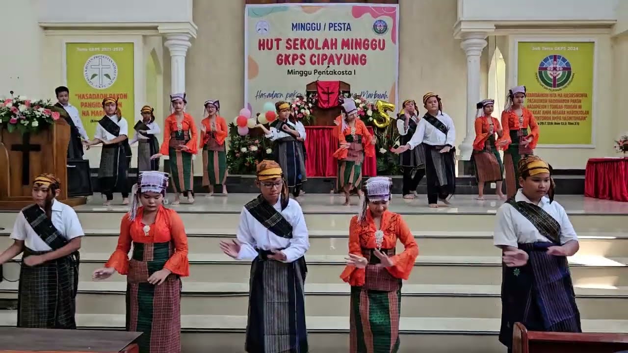 Tari Kreasi Simalungun Haporas Ni Silokkung ASM GKPS Cipayung 2024