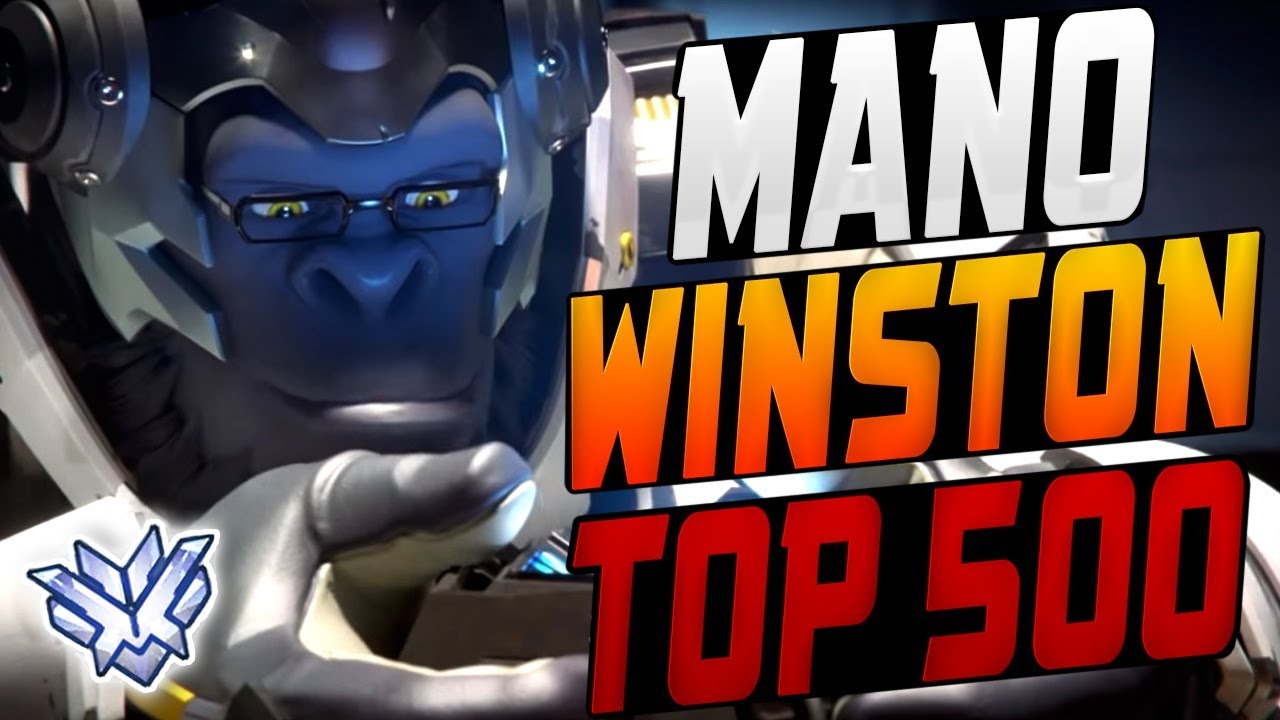 MANO PRO WINSTON! [ OVERWATCH SEASON 9 TOP 500 ]