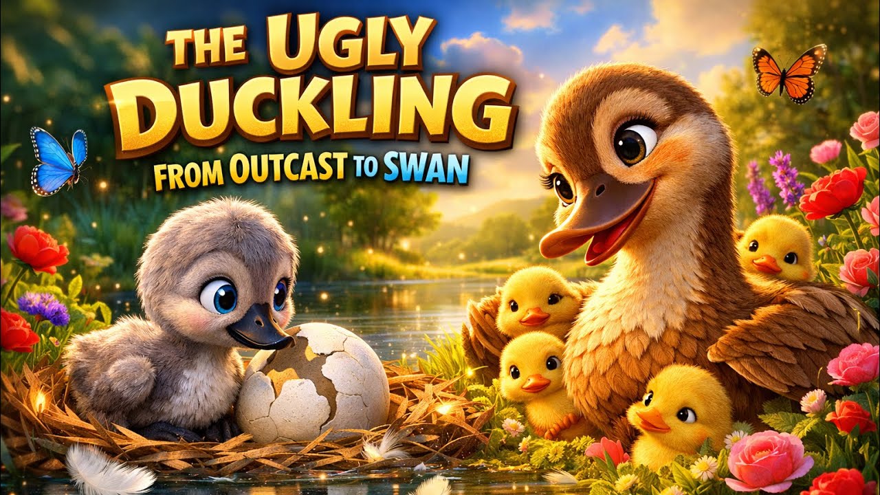 The Ugly Duckling | story with moral lessons 