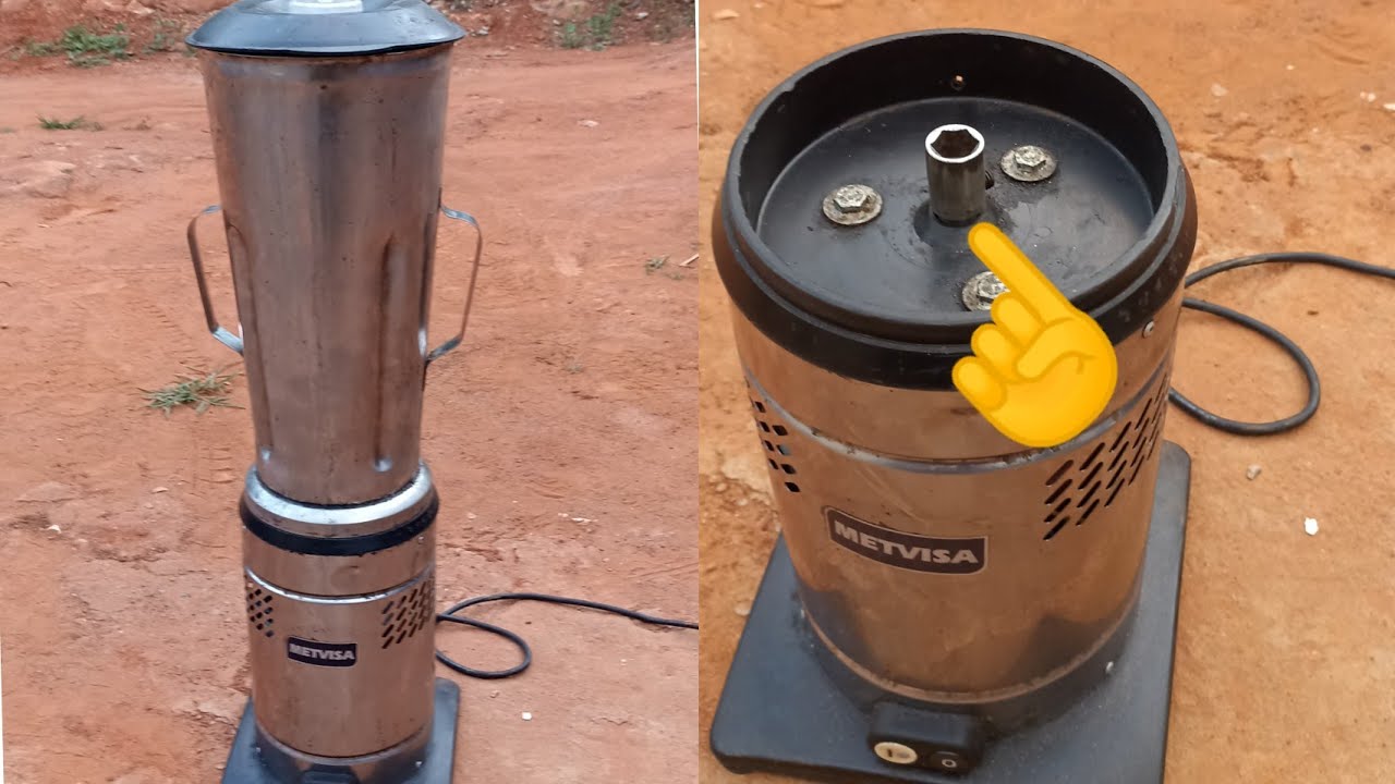 Como consertar liquidificador industrial que acabou o sextavado  que pega o copo