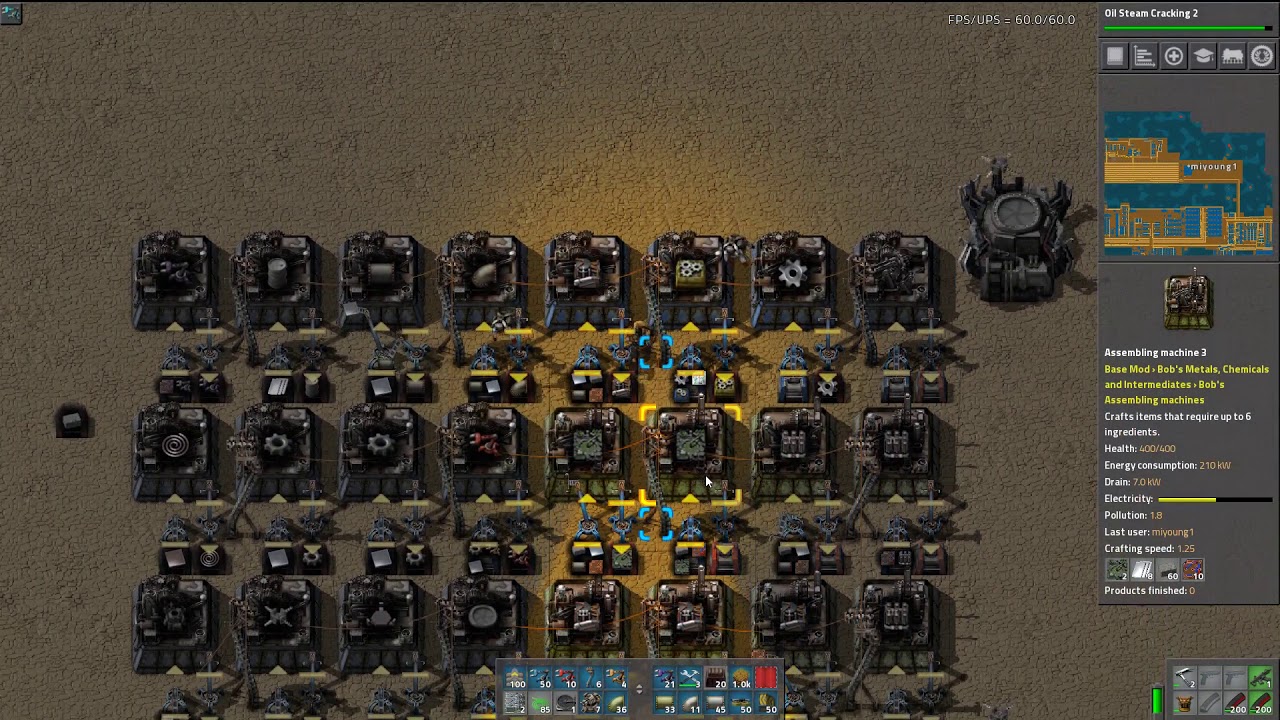 Let's Play Factorio Sea Block Mod - Part 85 - Expanding Bot Network