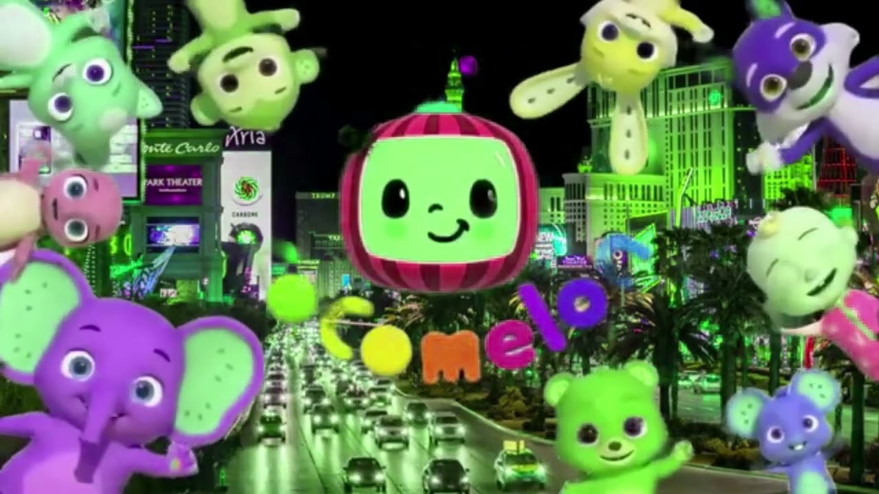 Cocomelon In Las Vegas IntroLogo Effects sponsored by Klasky Csupo 2001 Effects