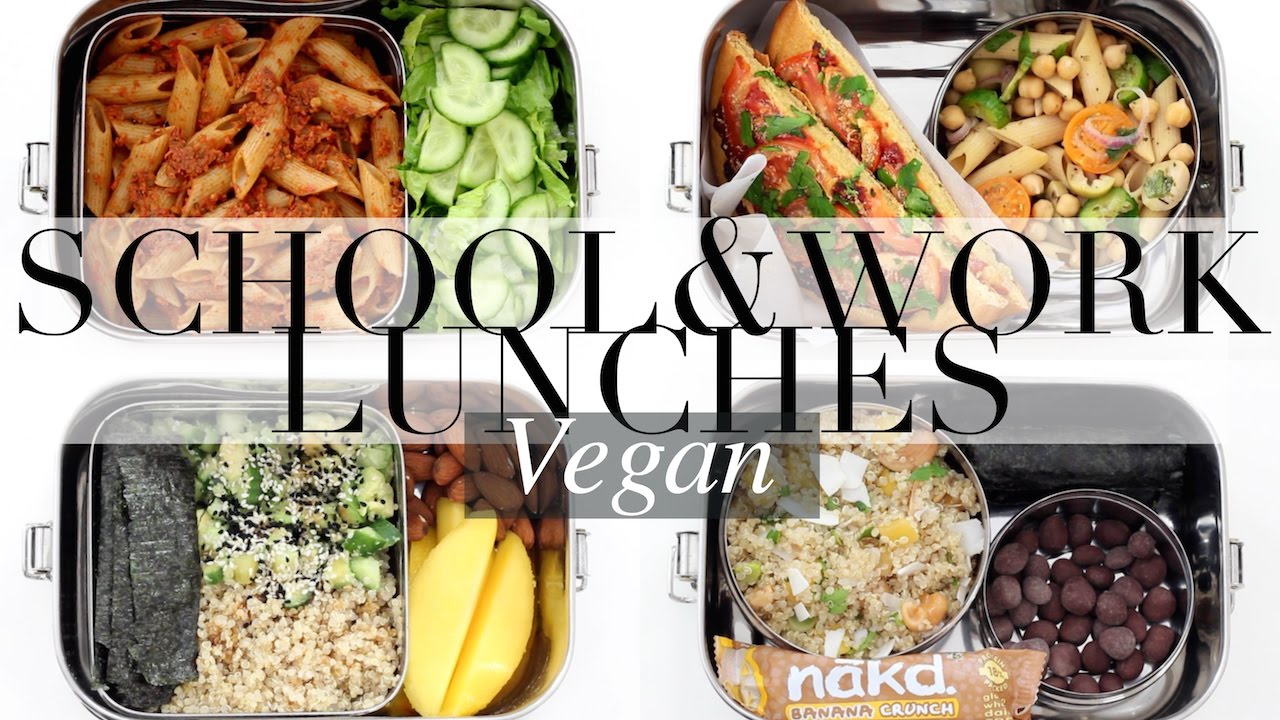 Vegan School & Work Lunch Ideas #2 | JessBeautician