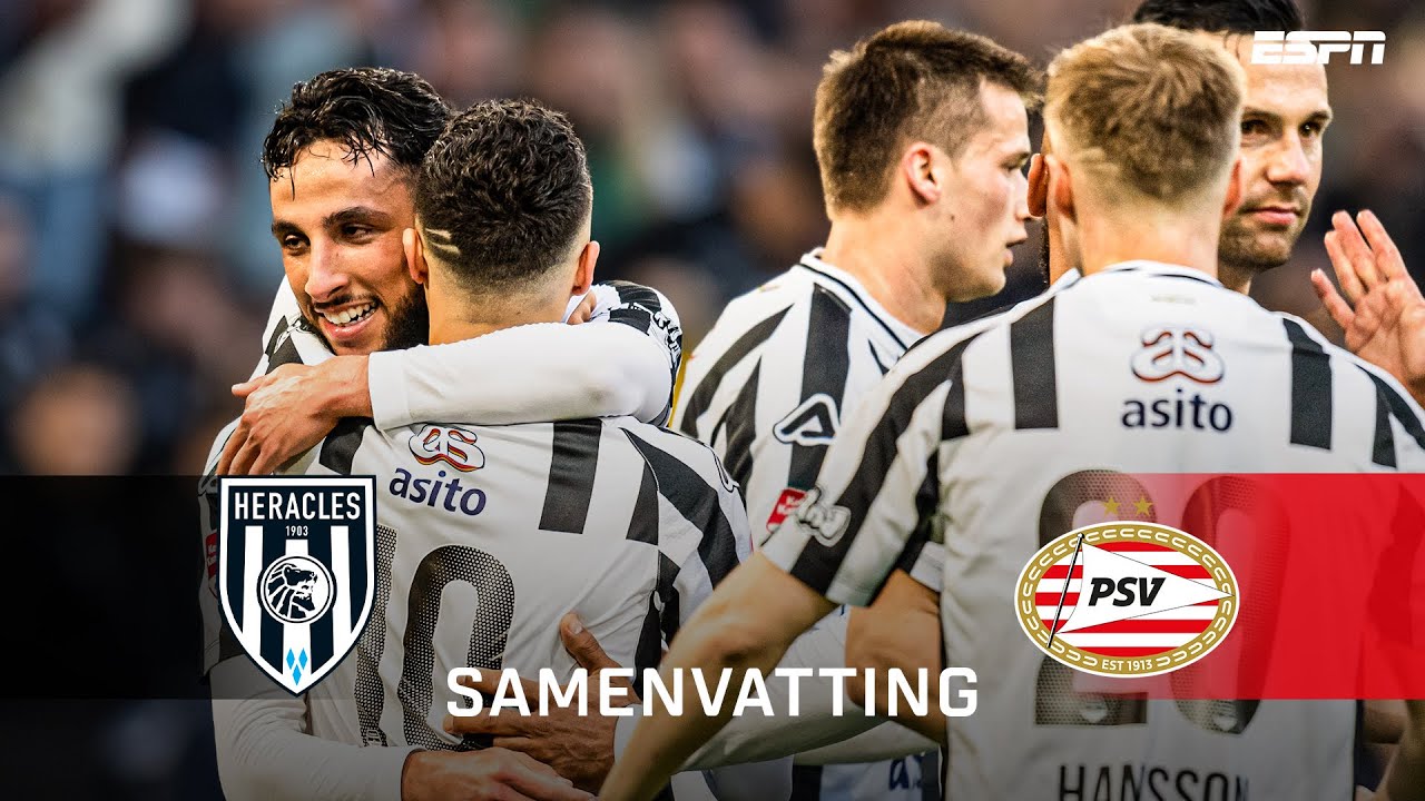 ⚫️⚪️ Heracles Almelo PROMOVEERT🔝 | Samenvatting Heracles Almelo - Jong PSV