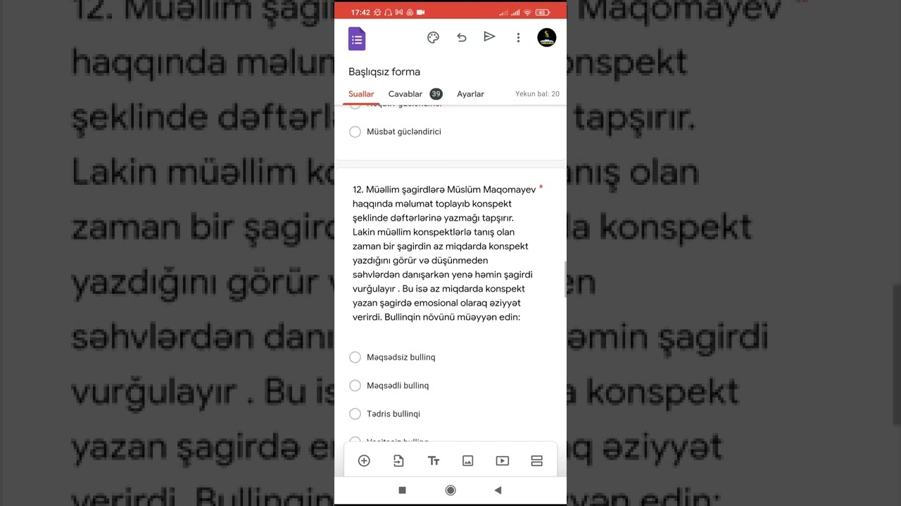 Musiqi ixtisası üzrə Kurikulum sınağı    |E&S Tədris Mərkəzi|0506977833