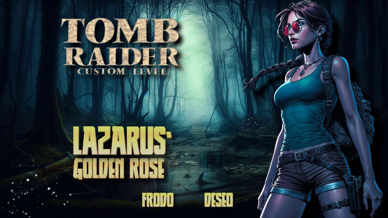 Zagrajmy w Custom Tomb Raider - Lazarus' Golden Rose odc. 4 @Frodo (Frodo)  KONIEC #trle #tombraider