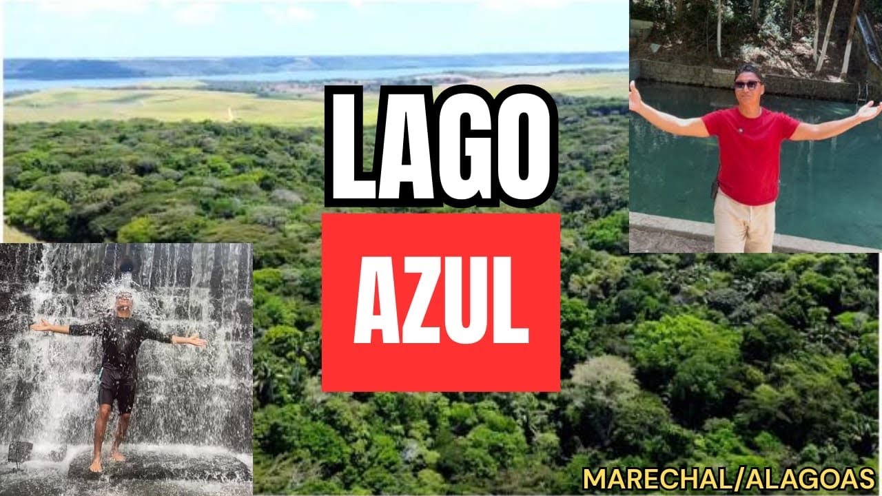 Conhecendo o FAMOSO LAGO AZUL em MARECHAL DEODORO/AL