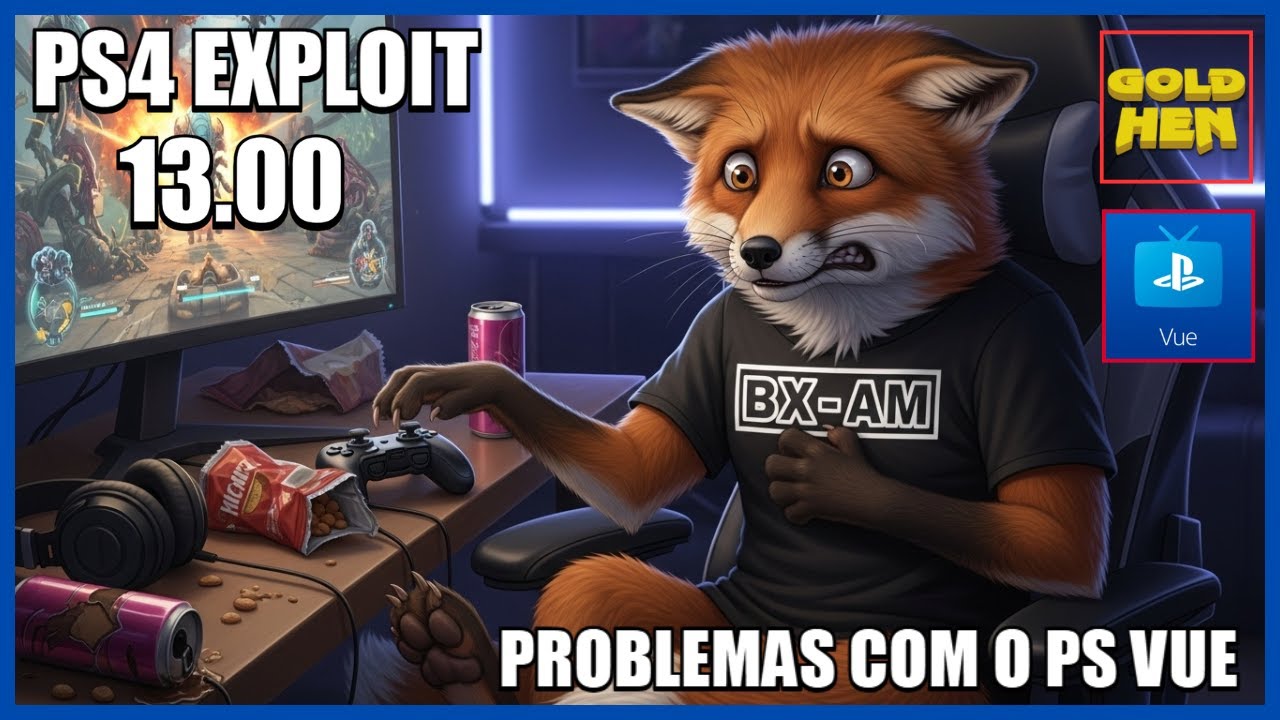 PROBLEMAS COM O DESBLOQUEIO DO PS4 13.00 PELO PS VUE