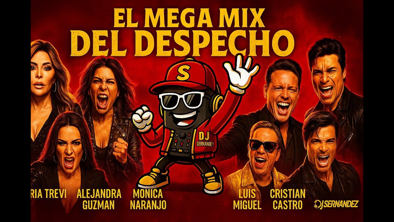 ❤️EL MEGA MIX DEL DESPECHO❤️2025🎵🎧  DJ SERNANDEZ #despecho  #cantar