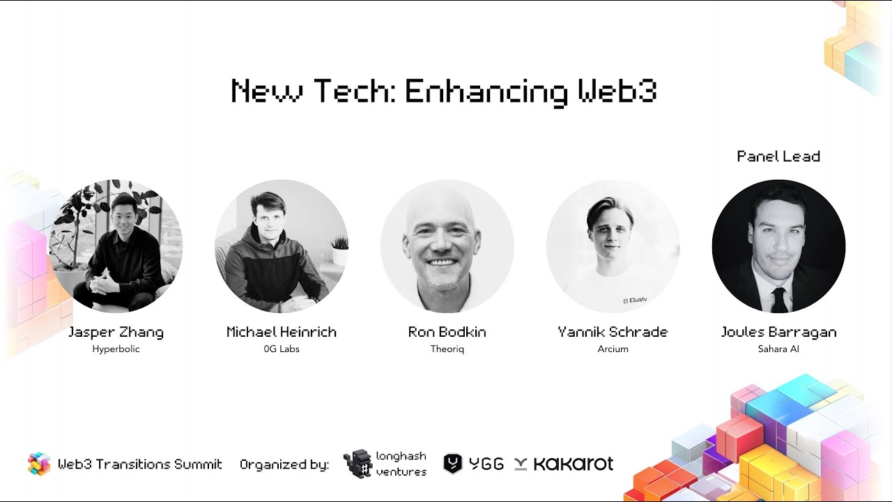 Web3 Transitions Summit 2024 | New Tech: Enhancing Web3
