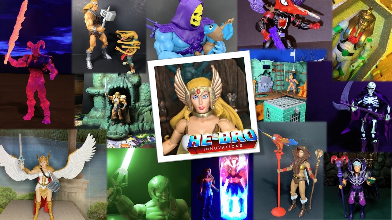 He-Bro's Massive MOTU Photo Showcase & Toy Room Screensaver (17 Minutes) - Visual ASMR