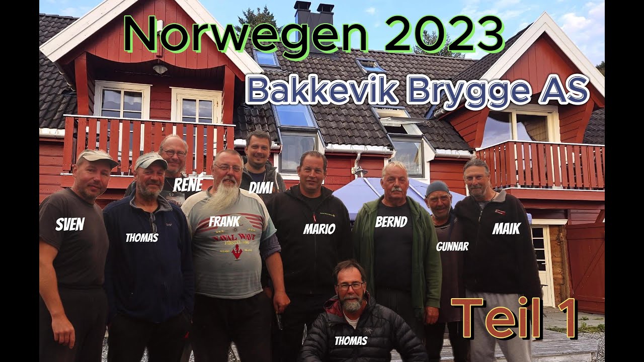 Angeln in Norwegen 2023 Teil1 Bakkevik Brygge AS  Rochen-Knurrhahn-Pollack-Dorsch-Seelachs-Hai