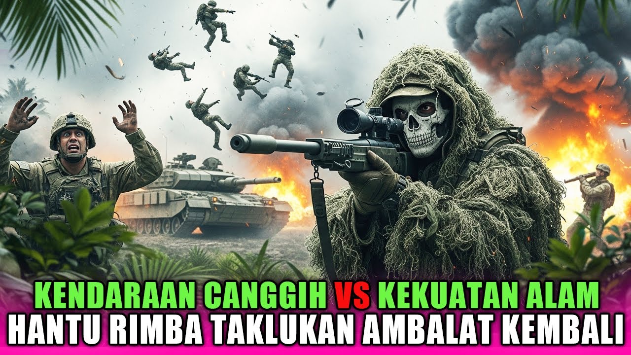 HEBOH‼️KENDARAAN CANGGIH VS KEKUATAN ALAM, HANTU RIMBA TAKLUKAN AMBALAT KEMBALI❗