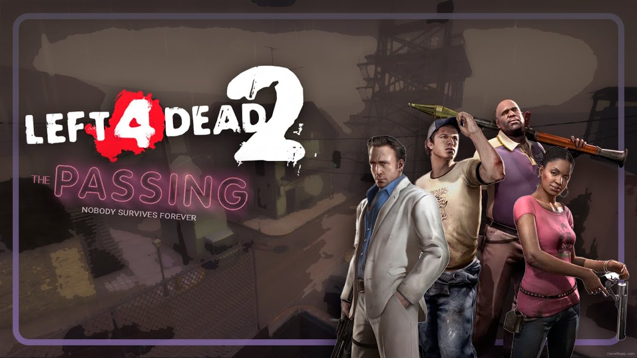 Left 4 Dead 2 - Coop Campaign - The Passing - Quatro idiotas só de Passagem!!